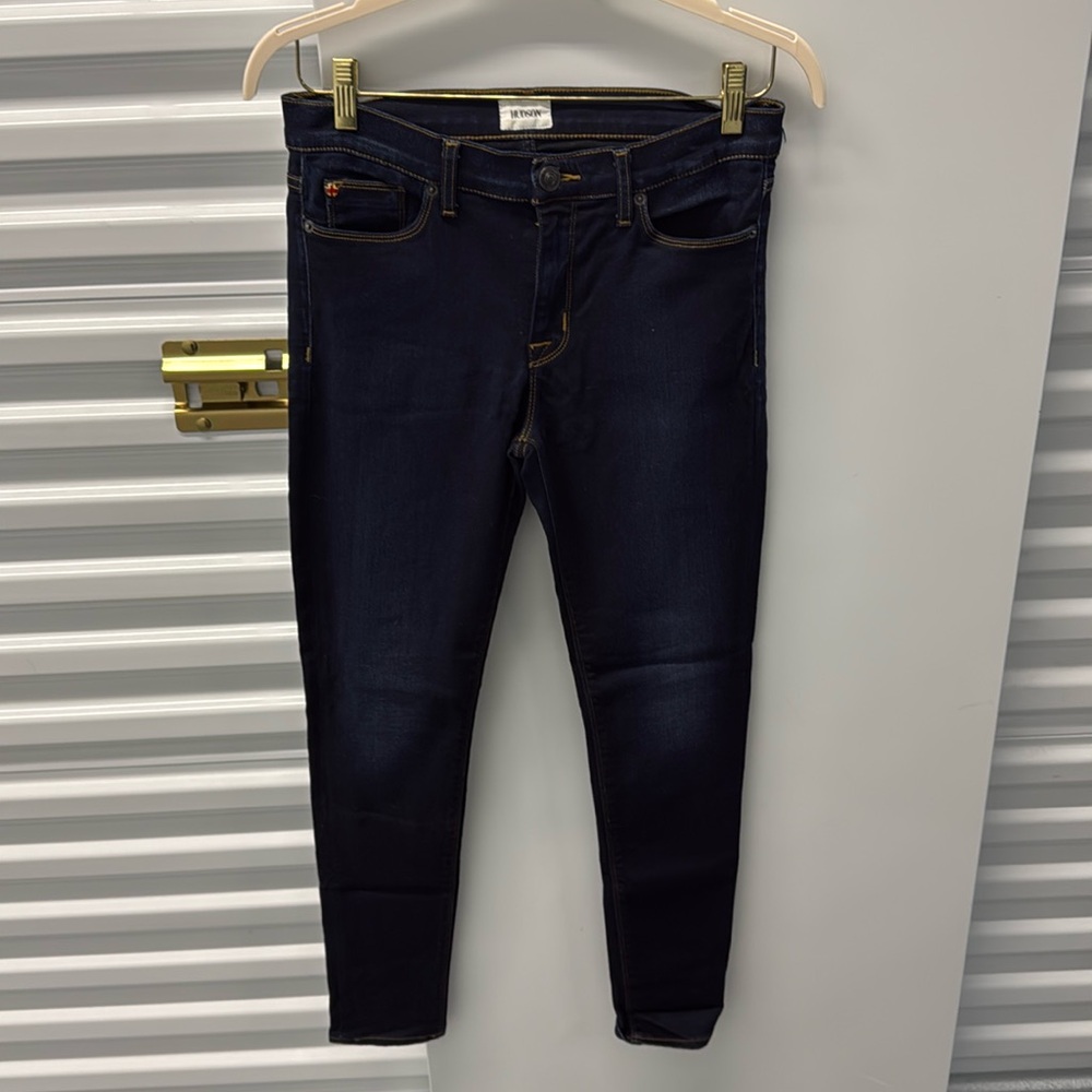 Dark Skinny Hudson Jeans